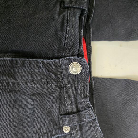 Gloria Vanerbuilt, Black Denim Jeans, Size Medium - Picture 4 of 7